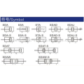 Dimensiones compactas neumáticas YIPU cilindro fino serie SDA